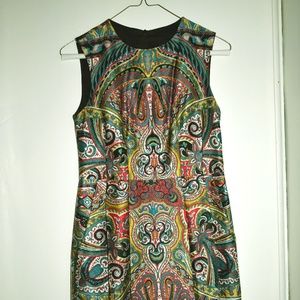 Nanette Lepore Gotham Stakes Silk Shift Dress 0